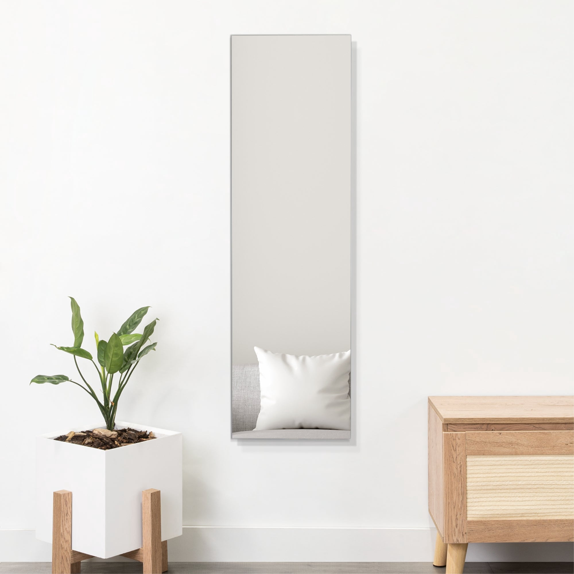 Tuhome - Espejo Cuerpo Completo 130x38 Cm Amalfi