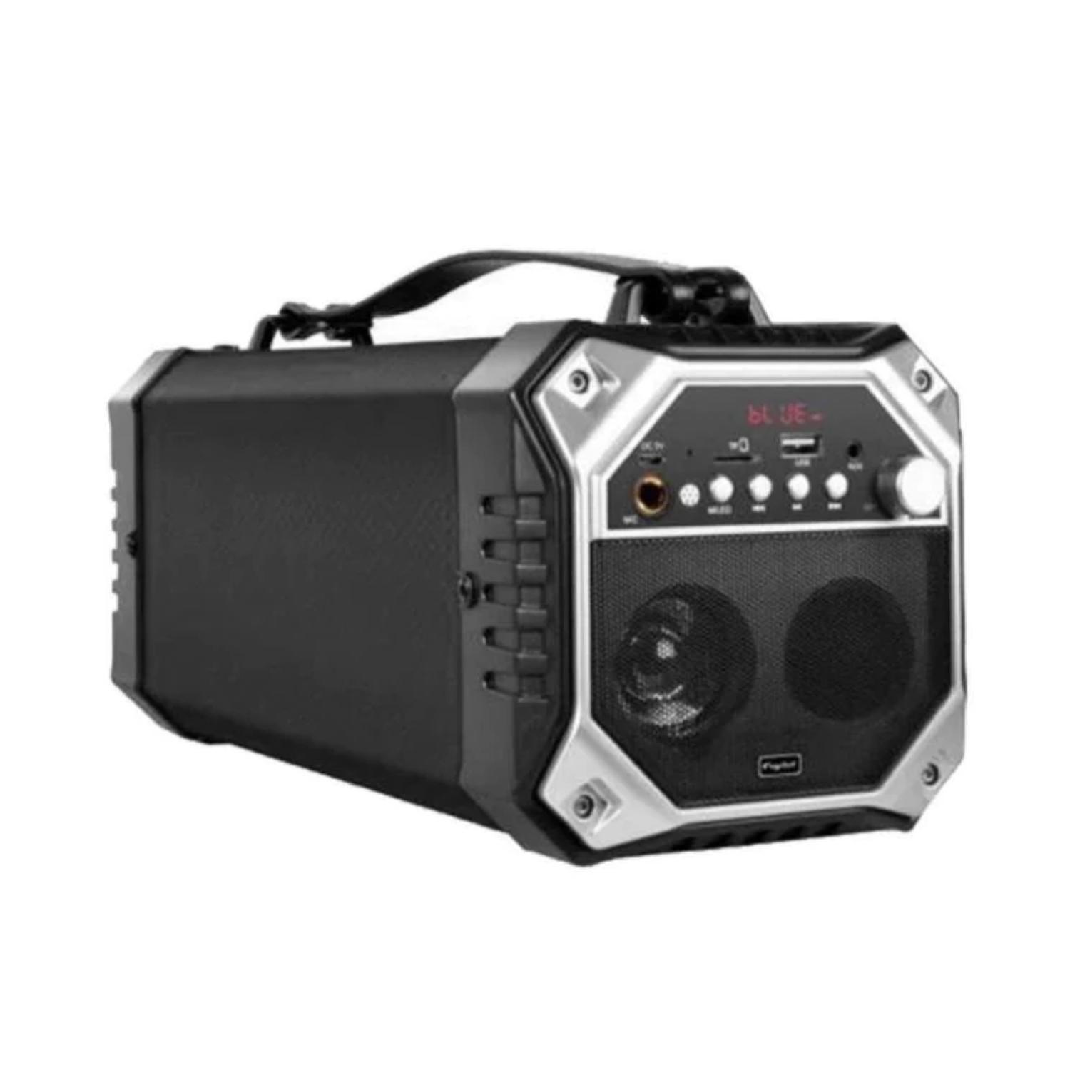 Fujutel - Parlante Bazooka Bluetooth Usb Aux 15W Rms Negro Fujitel