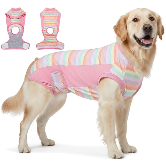 Traje De Recuperación Para Perro Transpirable Anti Lamido Posquirúrgico