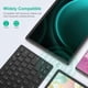 thumbnail image 2 of Teclado Bluetooth SPARIN para Samsung Galaxy Tab A9+/S10+/S9 FE, 2 of 8