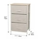 thumbnail image 4 of Cajonera Velador Organizador 3 Cajones Metal Madera Tela, 4 of 5