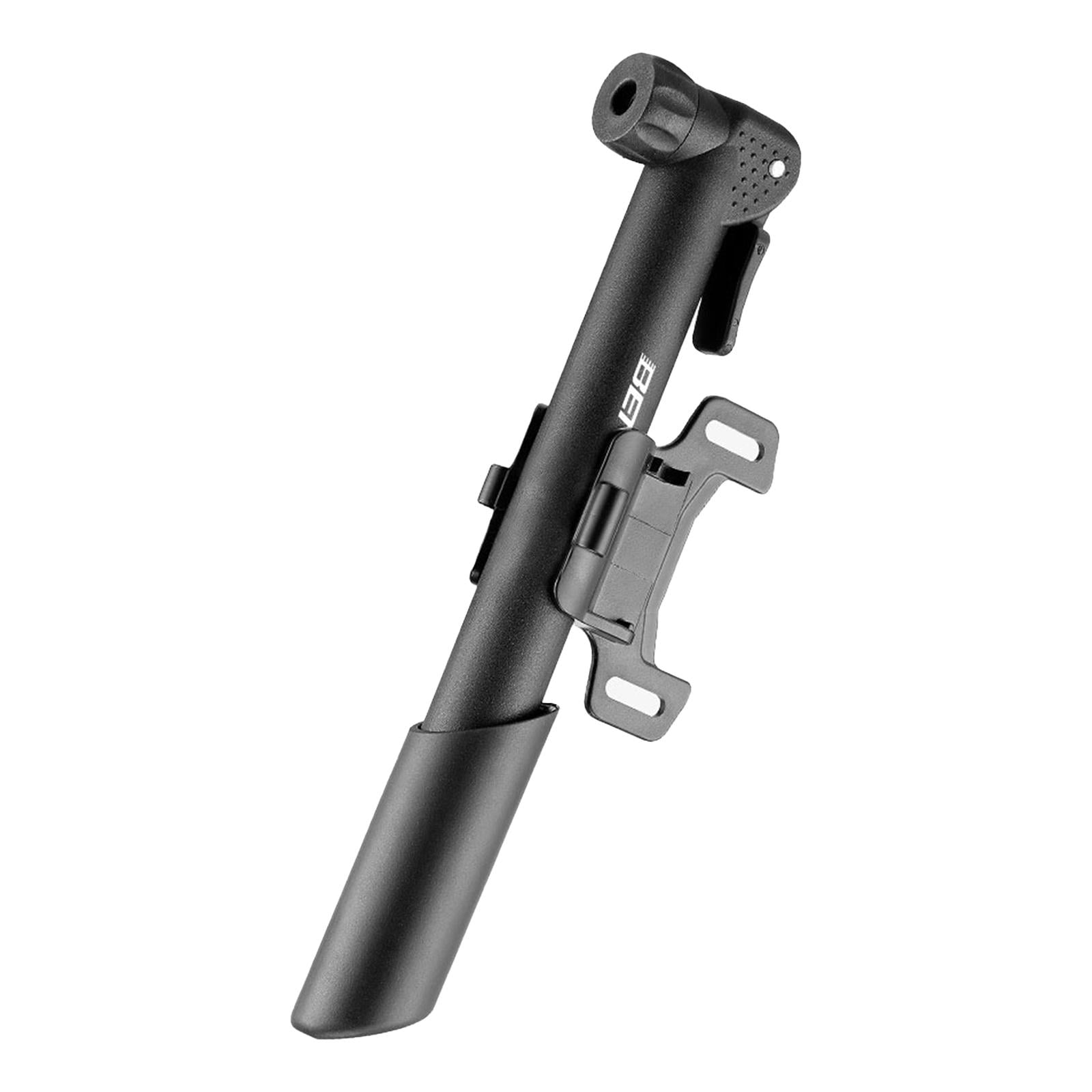 Magideal - Bomba De Neumáticos De Bicicleta, Bomba De Bicicleta Compacta, Bomba De Presión Manual, Herramienta De Reparación, Bomba De Válvula Doble Portátil, Bo Con Soporte