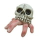 thumbnail image 1 of Calavera Dedo Escultura Mano Halloween Hogar Oficina Decoración Calavera Dedo Ornamento, 1 of 5