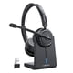 thumbnail image 1 of Auriculares inalámbricos LEVN AI con cancelación de ruido, 65 horas de tiempo de trabajo, 1 of 7