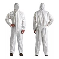 Cleancarrier - Traje Buzo Encapsulado Impermeable Desechable Unidad L