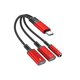 thumbnail image 1 of Adaptador USB-C 3 en 1 Criello para auriculares y carga, 1 of 7