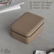 thumbnail image 3 of Estuche para Relojes TAWBURY de Cuero 4 Ranuras en Color Trufa Taupe, 3 of 9
