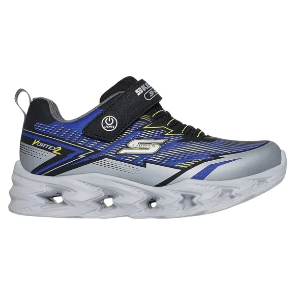 Zapatilla Niño S Lights Vortex 2.0 Veltrox Slbk Skechers