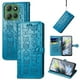 thumbnail image 2 of Funda Cartera FOXDOCK para Motorola Moto G Power 2025 , Flip PU con Relieve de Gatos y Perros, Tarjetero y Soporte, 2 of 6