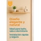 thumbnail image 4 of 2 Repisa Flotante Dormitorio Baño Estantes Pared Mdf 40x15cm beige, 4 of 10