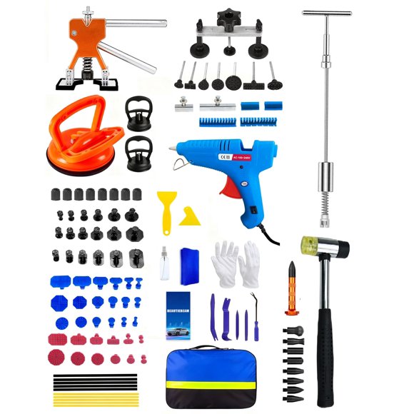 Kit de extracción de abolladuras Beautiebeam 95 piezas Herramienta de reparación sin pintar
