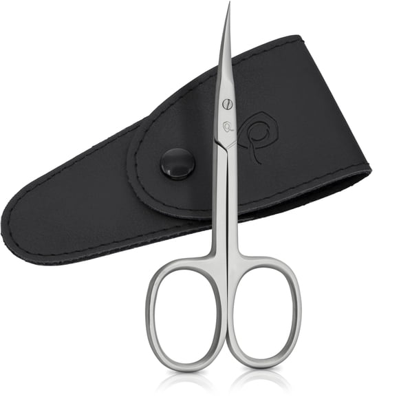 Tijeras para cutículas MarQus Curved Precision de acero inoxidable
