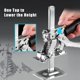 thumbnail image 5 of Gato de mano, capacidad de elevación de hasta 140 kg, brazo de ahorro de mano de obra, para instalación de puertas, ventanas y armarios, para herramienta manual, 2 piezas, 5 of 5