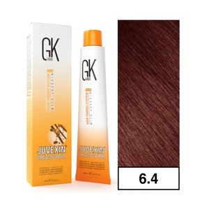 Gkhair - - Tintura Cream Color Permanente Vegana 100Ml + Oxidante - 6.4 Rubio Oscuro Cobrizo