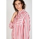 thumbnail image 3 of Camisa Rayada Sara Eclipse rojo L, 3 of 4