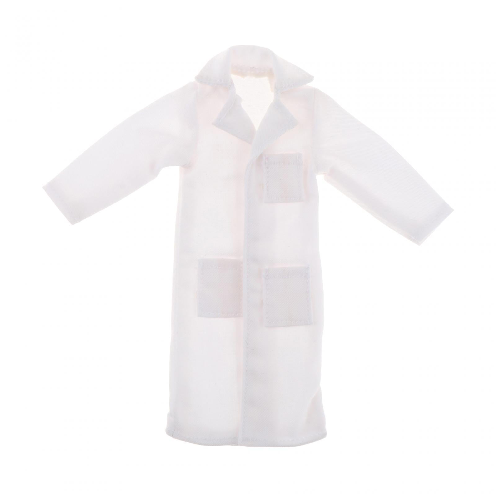 Bothyi - Ropa Para Muñecas, Regalos, Juguete Educativo, Modelo De Muñeca, Abrigo, Escala 1/12, Abrigo Blanco Para Mujer