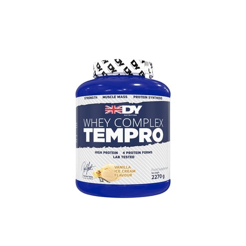 PROTEINA WHEY COMPLEX TEMPRO 2270G 75SV VAINILLA ICE CREAM - DY NUTRITION