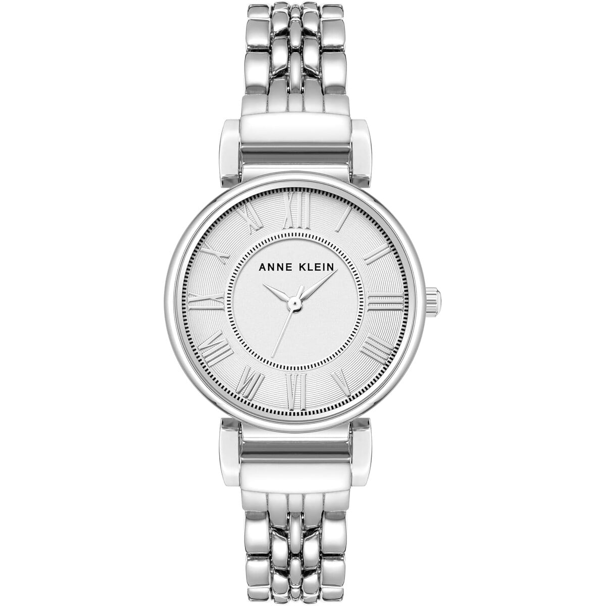 Reloj Mujer Anne Klein Pulsera Plateada 30mm Cuarzo