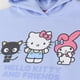 thumbnail image 3 of Polerón Niña Hoodie Friends Morado Hello Kitty, 3 of 4
