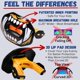 thumbnail image 2 of Protector bucal Oral Mart Tiger Bite con correa desmontable, 2 of 7