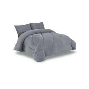 Genérico - Cobertor Elegante De Invierno Unicolor Plush Con Chiporro Plaza Y Media S55