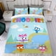 thumbnail image 4 of Aventura con Los Choopies Conjunto de sábanas temático, trío de piezas, cómodo y amigable con la piel, diseño único, regalo de decoración para el hogar para familiares, amigos y fans,140cm *210cm, 4 of 6