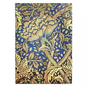 Paperblanks - Agenda 2025 William Morris Danza Midi Vista Semana T.Blanda