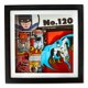 thumbnail image 1 of Expositor de pared DC Comics Batman #120 con marco de madera 3D, 1 of 9