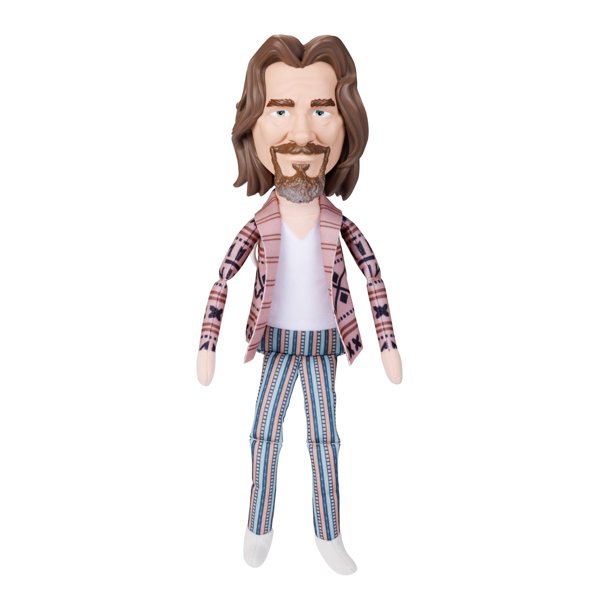 Shelf Talkers Peluche Parlante de 12" The Dude de la película The Big Lebowski, Juguete de cuerda coleccionable