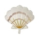 thumbnail image 1 of Globo Con Forma De Concha De Sirena Blanca, 1 of 3