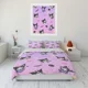 thumbnail image 1 of x2378 Bed SheetsHellowkitty Polyester Bed Cover Set Children Bedding Set Twin Size Bedding Sets Quilt Bed Comforter Set 3-Piece Bedding Set (1 Duvet Cover + 2 Pillow Shams) nj2378, 1 of 5