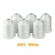 thumbnail image 2 of Hilo para Bordar Simthread 6 Blanco Poliéster 1000M, 2 of 5