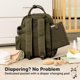 thumbnail image 4 of Mochila Cambiador KeaBabies de 18L en Cuero PU Impermeable, 4 of 9