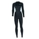 thumbnail image 5 of Traje de baño Traje de baño con cremallera frontal Traje de baño de cuerpo completo Traje de buceo Traje húmedo para deportes acuáticos Natación Buceo Negro M, 5 of 5