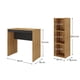 thumbnail image 4 of Escritorio Home Office con Biblioteca Lateral Mel Negro, 4 of 5