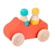 thumbnail image 4 of Coche De Juguete De Madera Montessori Para Niños Y Niñas De 1 A 3 Años, Regalos Del Día De San Valentín Para Niños, Coche Rojo, 4 of 5