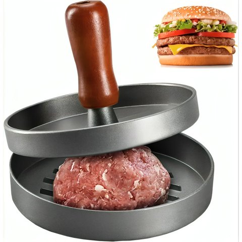 Genérico - Prensa Para Hamburguesas Asado Parrilla