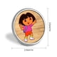 thumbnail image 2 of Dora-South Park-Theme Round Button Badge: Premium Metal Construction, Ideal for High-End Events 2.8 cm, 2 of 6