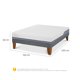 thumbnail image 3 of Cama Europea Excellence Plus 2 Plaza Base Normal, 3 of 8