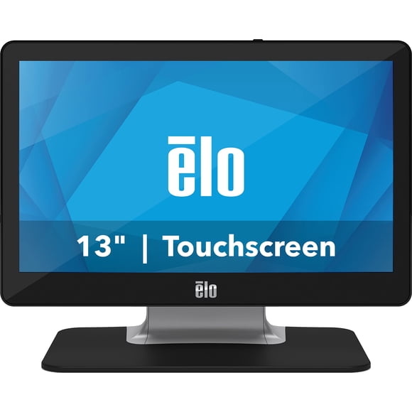 Monitor Elo de 13 pulgadas con pantalla táctil y soporte