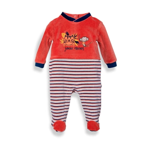 Osito Recién Nacido Niño Rojo Pillin