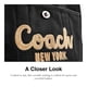 thumbnail image 4 of Bolsa Coach Cargo Tote de lona y cuero reciclado, 4 of 6