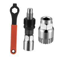 Ioensy - Extractor De Manivela De Bicicleta, Herramientas De Reparación De Bicicletas De Acero, Extractor De Manivela De Bicicleta Compacto, Juego De Herramientas De 3 Uds
