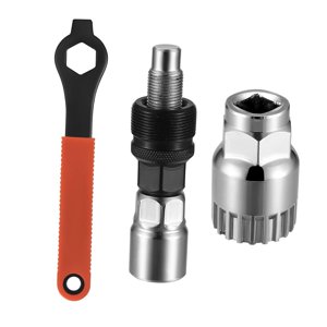 Ioensy - Extractor De Manivela De Bicicleta, Herramientas De Reparación De Bicicletas De Acero, Extractor De Manivela De Bicicleta Compacto, Juego De Herramientas De 3 Uds