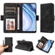 thumbnail image 1 of Carcasa FOXDOCK Xiaomi Redmi Note 9 Pro 4G de cuero PU, diseño acolchado clásico, protección contra caídas y rayones, 1 of 5