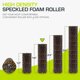 thumbnail image 2 of Rodillo de espuma ProSourceFit de alta densidad, 45 cm, firme, negro y naranja, 2 of 6