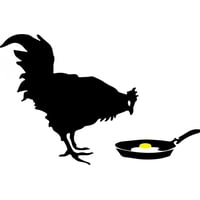 Rienda Libre Graphics - Decomural Chicken And The Egg Banksy Ws-51318