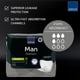thumbnail image 2 of Almohadillas de incontinencia Abena Man Formula 1 para hombre, 15 unidades, 2 of 6