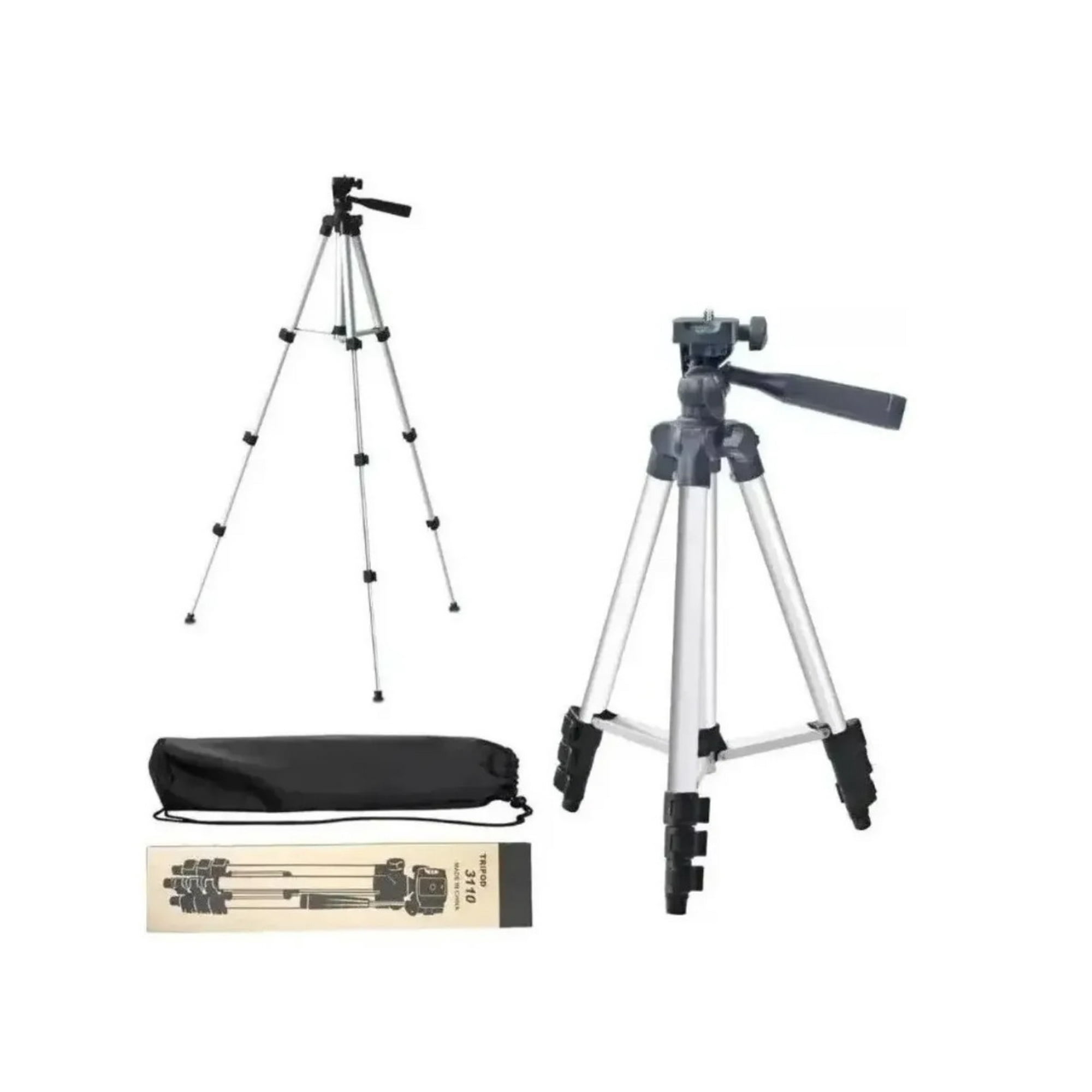 Tomasstore - Trípode Alto Para Celular De Aluminio Extensible Nivel 3110