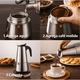 thumbnail image 4 of Cafetera Italiana Acero Inoxidable Café Expresso 15 Oz, 4 of 8